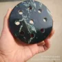 水质墨玉原石圆盘