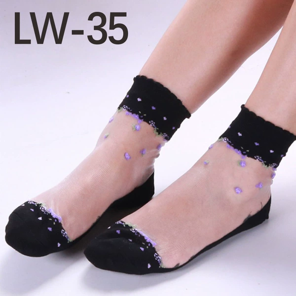Lw-35 white silk