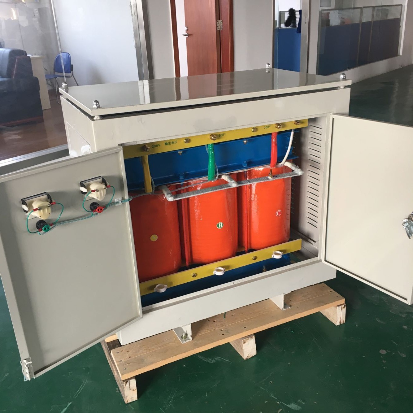 图冠平衡电炉660V转380V三相干式隔离变压器SG-50KVA380V变220V