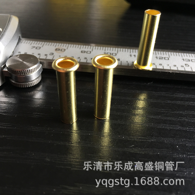 厂家批发铜管鸡眼铆钉金属圆边气眼扣平头空心铆钉喇叭口铆钉