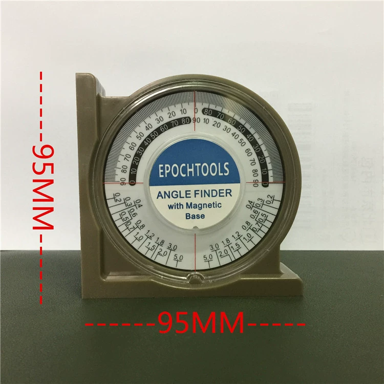 Прибор для измерения угла для плитки Многофункциональный нивелировочный Инклинометр Многофункциональный пузырьковый уровень угловая линейка угловой измеритель