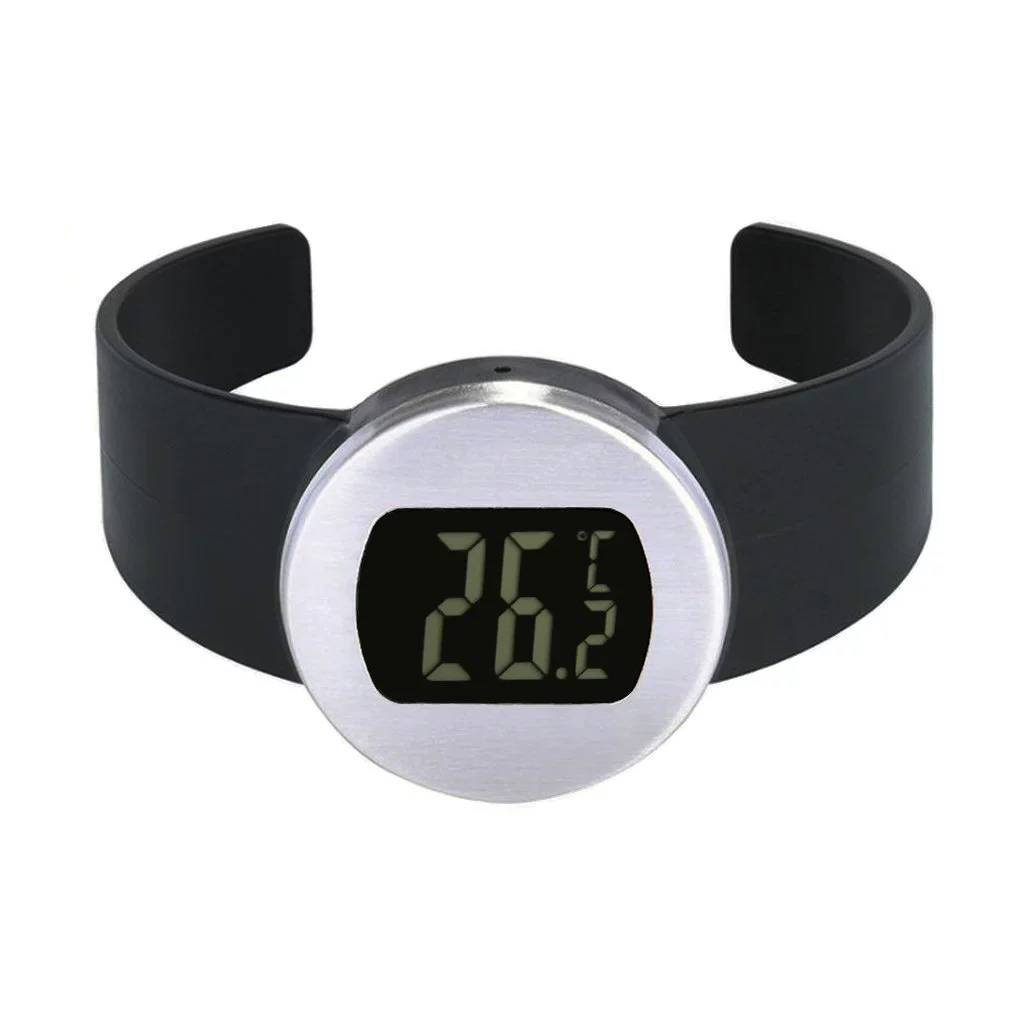 Электронный термометр для вина Измеритель температуры вина Интеллектуальная индукция Точное измерение температуры вина Бутылка вина Цифровой дисплей Термометр