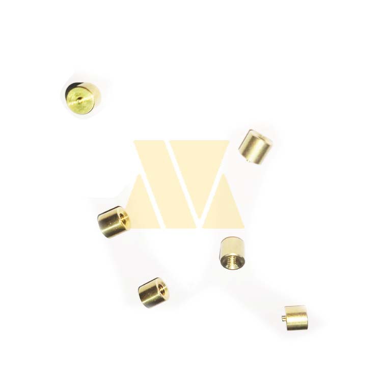 厂家出售　 铜镶件 嵌件 铜花母 铜滚花螺母 非标滚花铜螺母