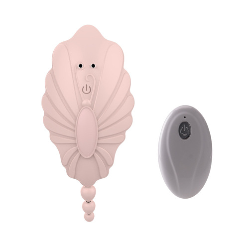 Little Bee wears silicone 10-frequency wireless remote control invisible charging butterfly female masturbation device adult sex toy