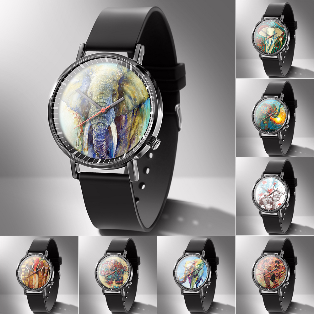 MISS WHITE Retro fashionable trend quartz watch