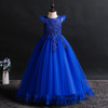 Children's evening dress, small princess costume, suitable for teen