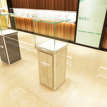 珠宝柜台玉器眼镜展示柜手表黄金玻璃展柜铝合金玻璃展柜包邮