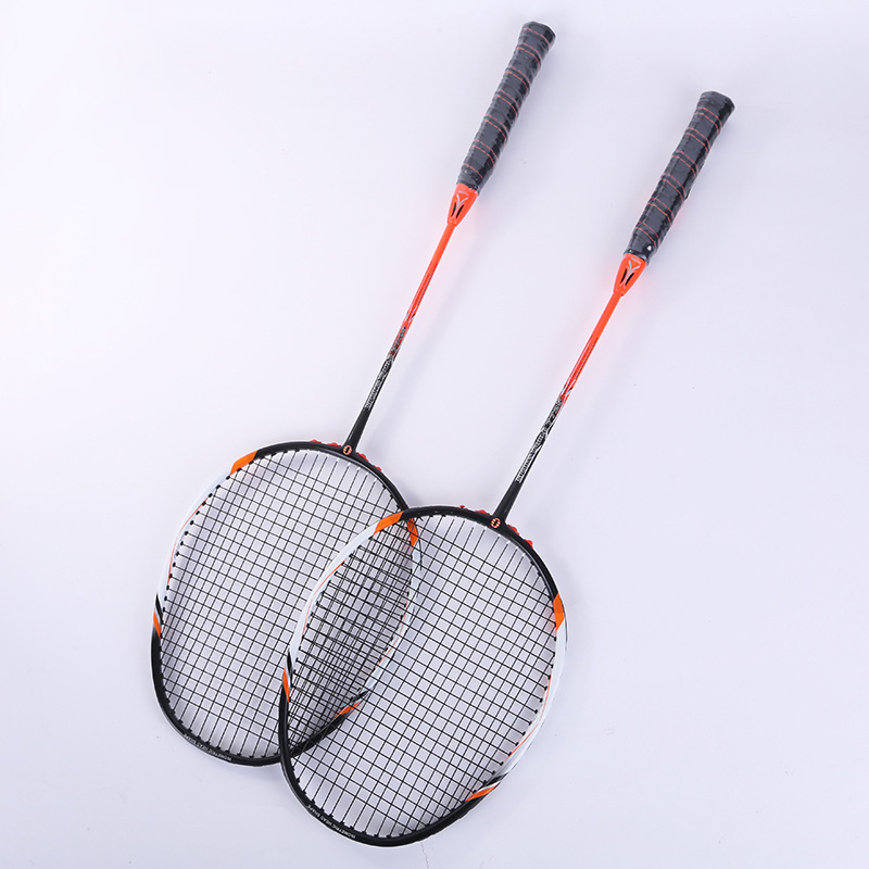 Artículos deportivos en stock al por mayor Haotian 7725/7728 aleación de aluminio integrada nueva raqueta de bádminton raqueta de Bádminton