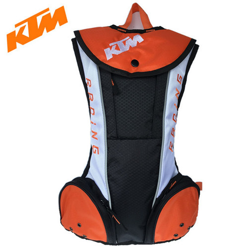 KTM Motorbike Rider Small Waist Water Bag Dual-Shoulder Backpack Racing Series Cycling Outdoor Water Bag Backpack