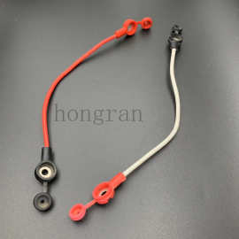 厂家直供电动车端子线电瓶蓄电池电源线纯铜镀锡电池线耐高温