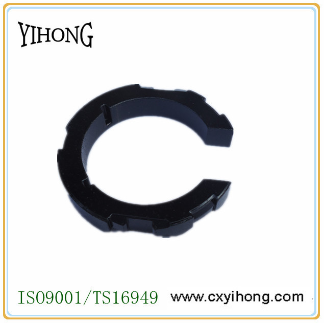 批发五金加工锌合金压铸件氙气灯卡环双光透镜卡座led支架底座