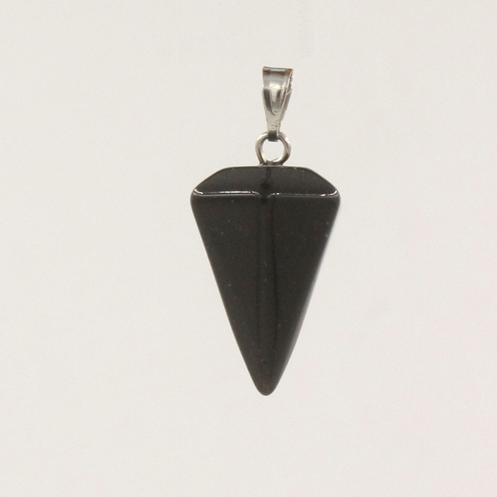 Ebay deseo piedra natural cristal ágata facetado cónico hexagonal columna espíritu Péndulo collar colgante Péndulo