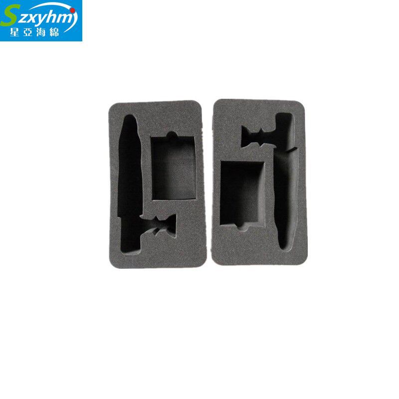 厂家直销环保红酒内托 高弹性防摔防震耐腐 黑色EVA泡棉包装内衬