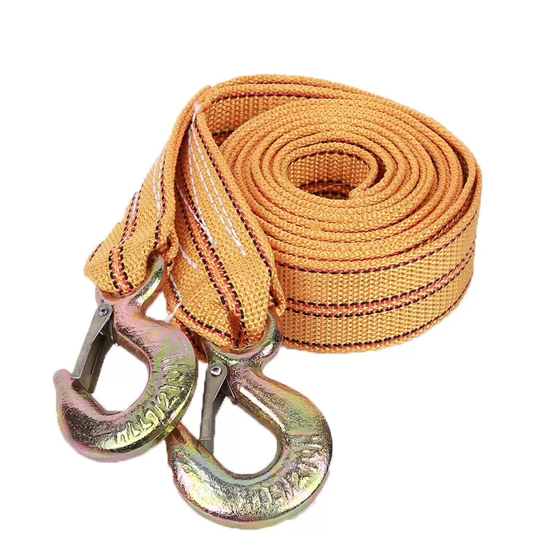 厂家直供拖车绳双层加厚拖车带 汽车用品汽车牵引绳4米5吨拉车绳