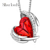 Necklace, universal crystal pendant, European style, simple and elegant design, wholesale