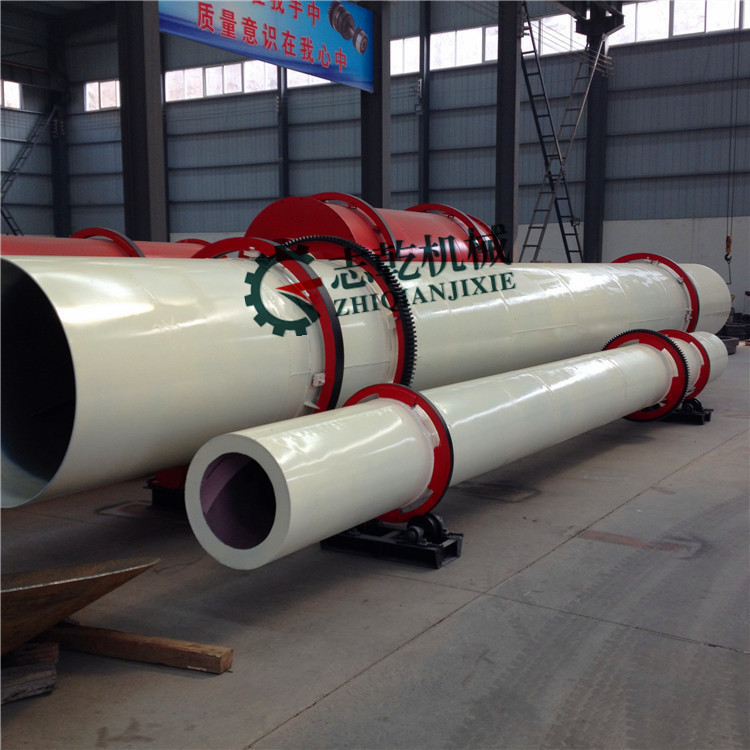 沙子烘干机 回转滚筒干燥设备 砂石烘干机