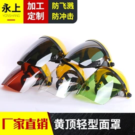 防冲击眼镜;防护面罩;其他面部防护