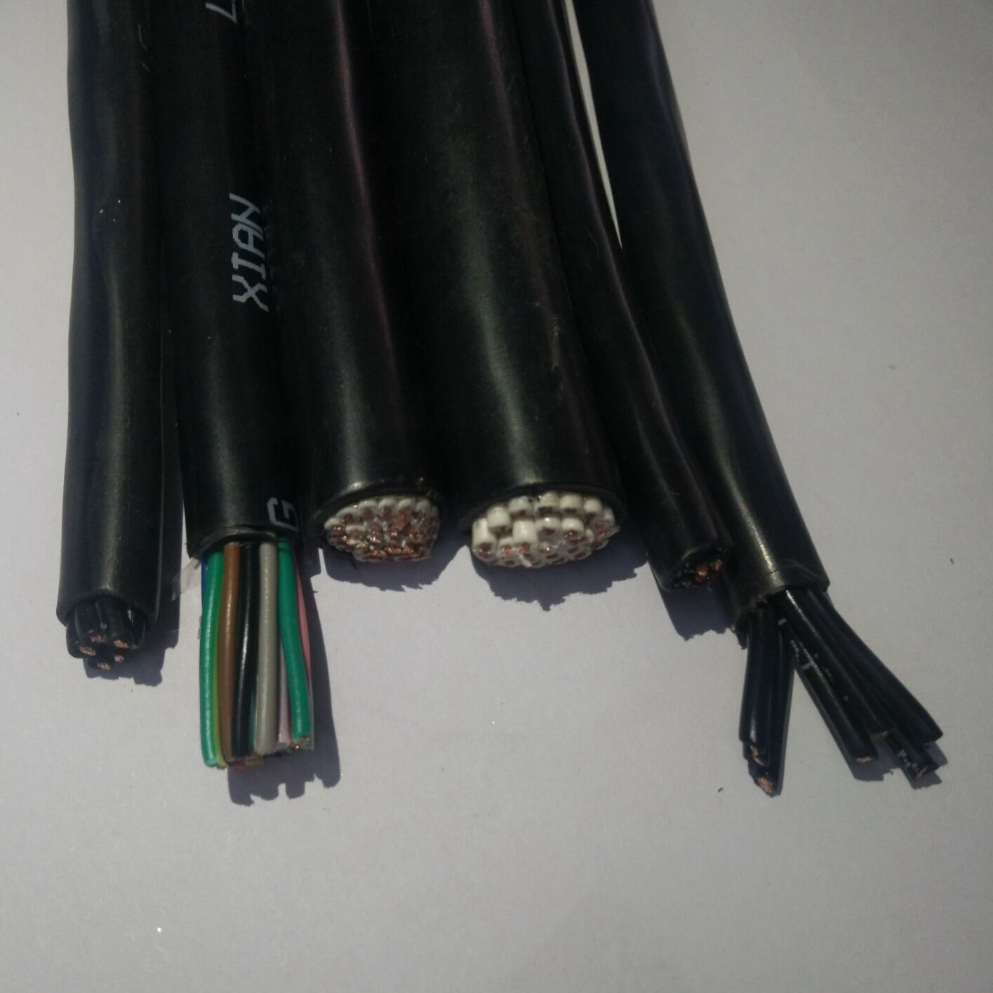 厂家现货 上海卓众牌RVV软护套线7*0.3电器连接线 控制信号线