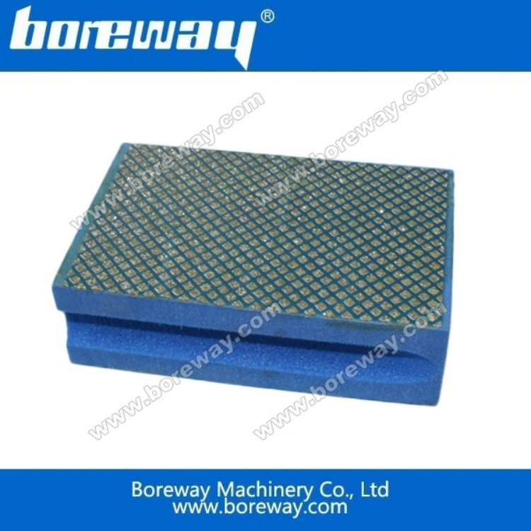 供应石材手擦块 优质金刚石手擦块 90x55mm手擦块 100x55mm手擦块