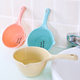 Plastic thickened water ladle kitchen long handle water ladle bath water ladle Children Baby Bath ladle ladle water ladle wholesale