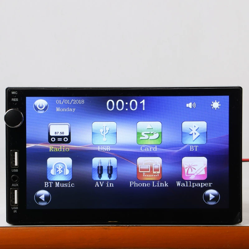 В наличии у производителя автомобильный DVD-навигатор MP 57inch с двухцилиндровым автомобильным Bluetooth-плеером.