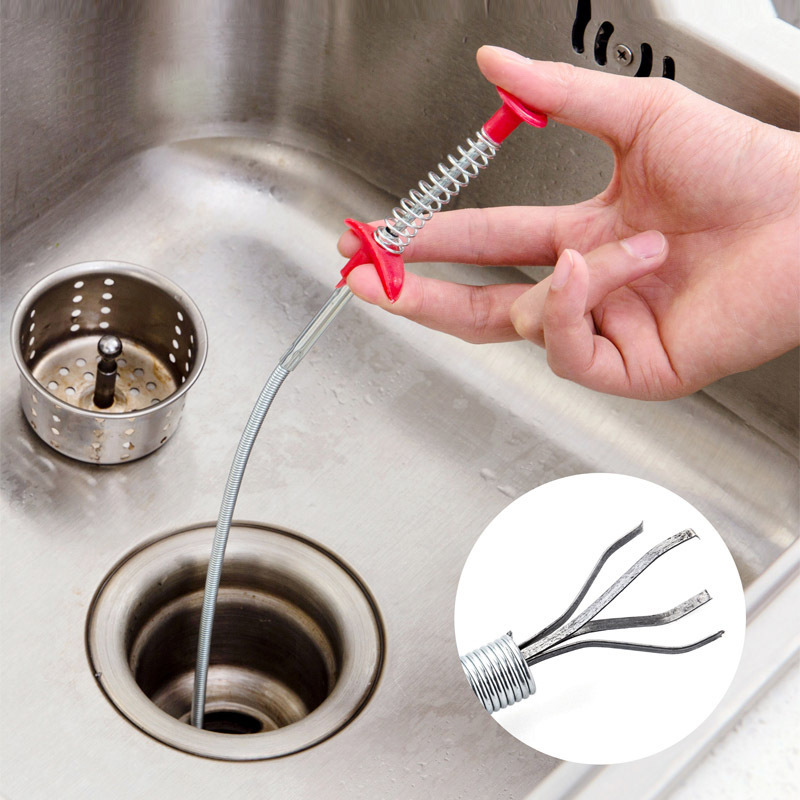 Sewer dredge spring pipe dredge tool hair hair cleaner toilet toilet blockage Sewer dredge spring pipe dredge tool hair hair cleaner toilet toilet blockage