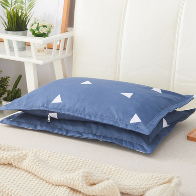 pillow case 38*58cm zipper pillowcase