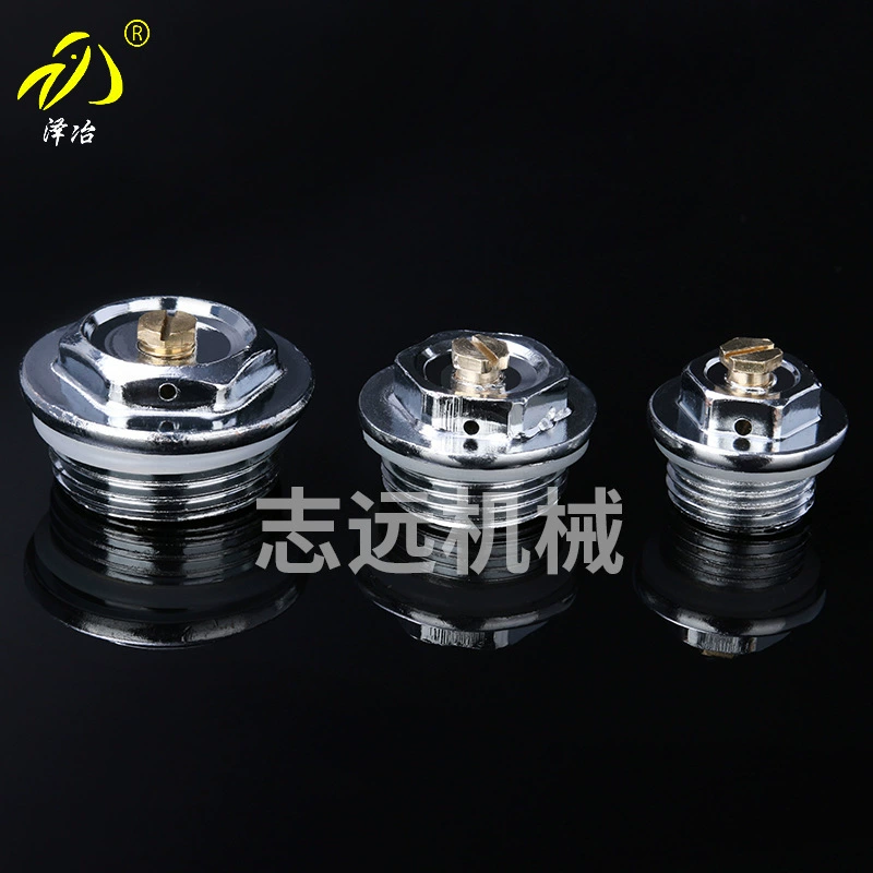 Оптовая Продажа с фабрики 4 точки 6 точек 1 дюйм. Вся медная выхлопная заглушка радиатора работает под обогревом вентиляционного отверстия