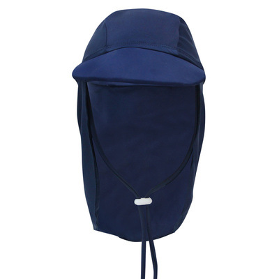 Niños y niñas protección solar gorro de natación playa juego cuello protección sombrero para el sol gorro de natación protección para los oídos sombrero de tela sombrero para el sol