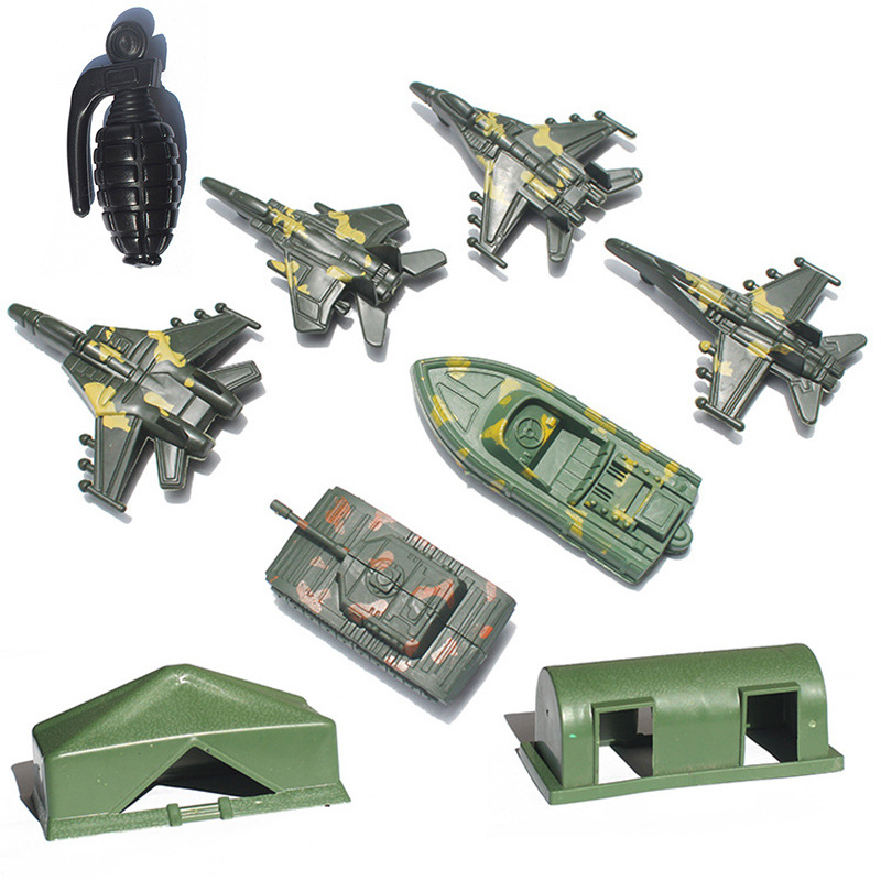 Plastic Model Small Tanks, Various Parts, Children's Military Toys, Psychological Sand Table Accessories, Direct Wholesale from the Manufacturer