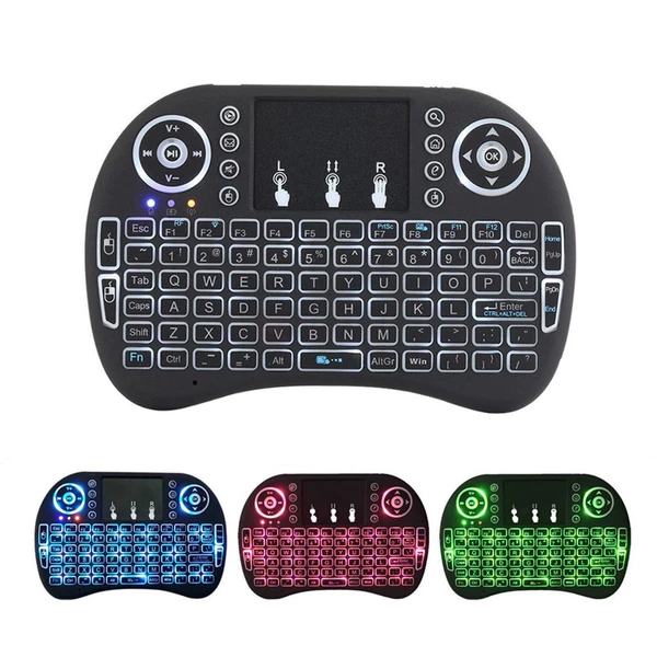 Black adjustable seven-coloured lithium battery, three colors