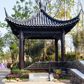 亭子;景观工程项目;户外花架