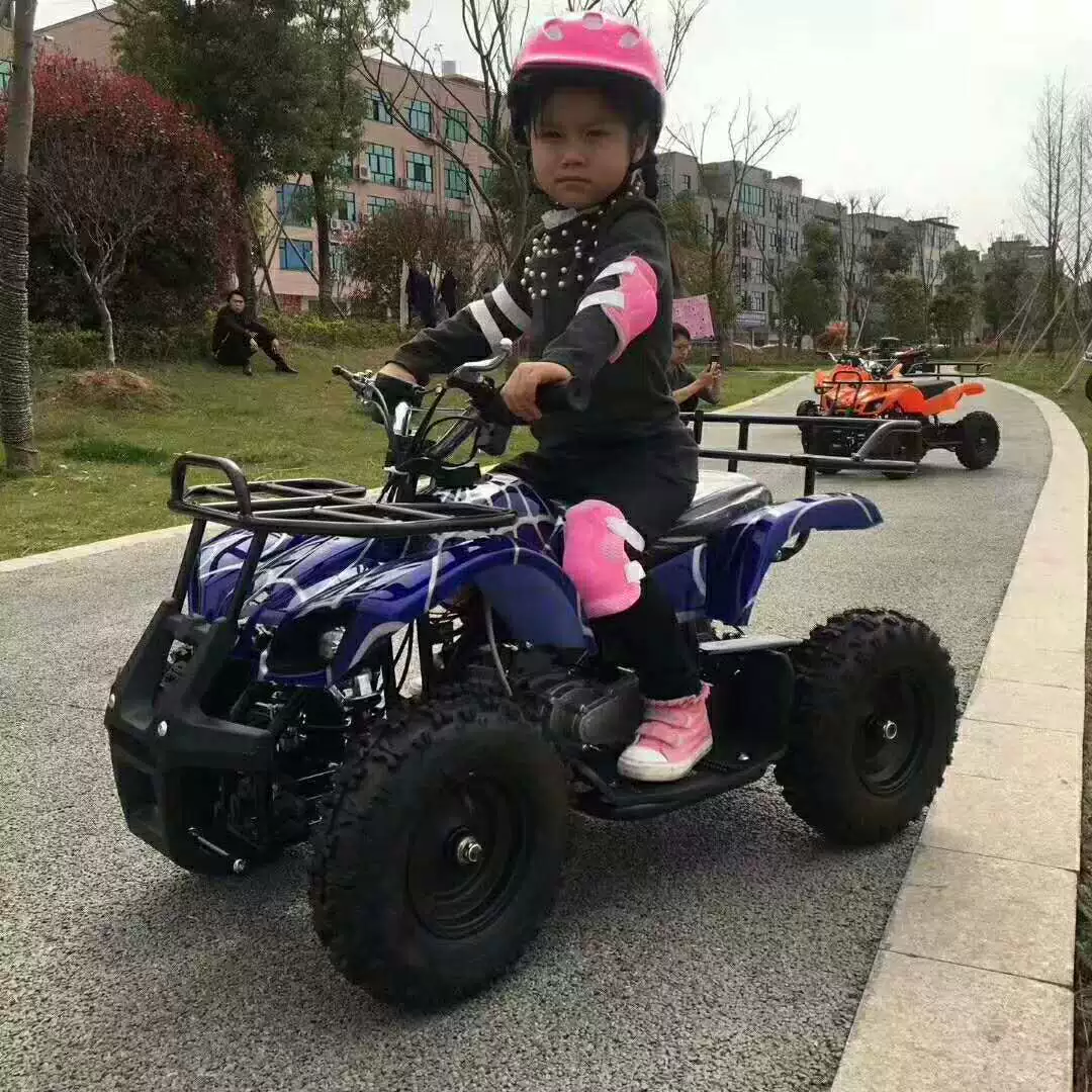 Mini 49cc ATV (Little Bull) — 4-Wheel Off‑Road Beach Buggy, Startable Engine