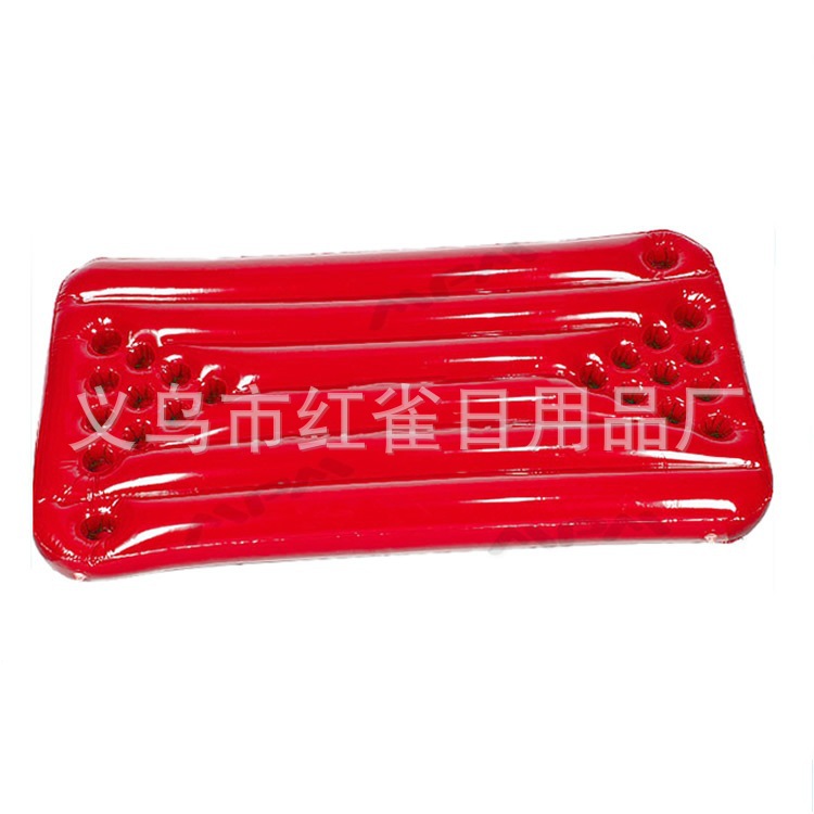 Manufacturer Pvc Inflatable Floating Row, Water Lounge Chair, Table Tennis Inflatable Game Floating Row, Inflatable Cup Hole Floating Row