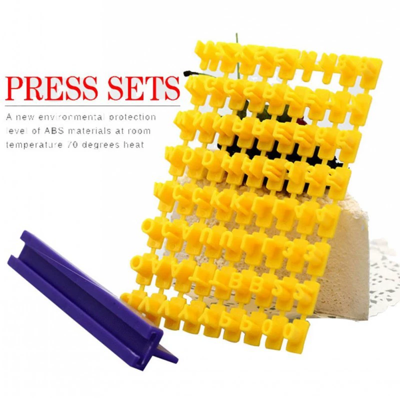 Letters and numbers, compact seal, stamps, mold with letters, handmade, English letters, mathematical symbols