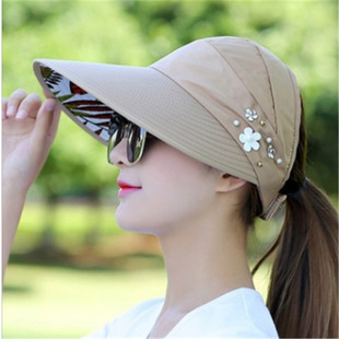 Модная универсальная складная уличная солнцезащитная шляпа подходит для мужчин и женщин на солнечной энергии