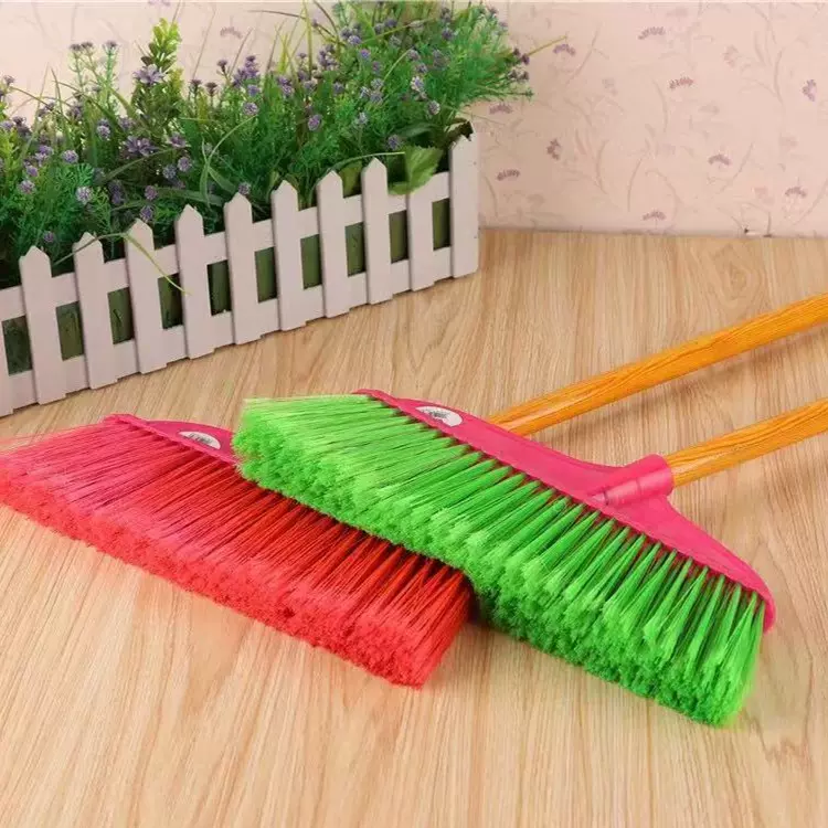 厂家货源四层丝扫把  学校工厂舒适清扫家居用品轻便多功能