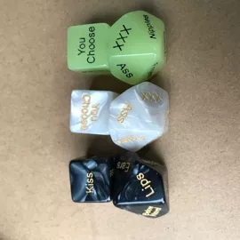 骰子、筹码;树脂工艺品