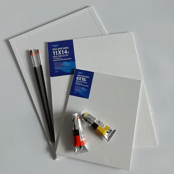 Mulan Wholesale 3m Frameless Canvas Oil Painting Board Cotton Cloth Board Light and Easy to Carry Suitable for Practice Students Oil Painting Board