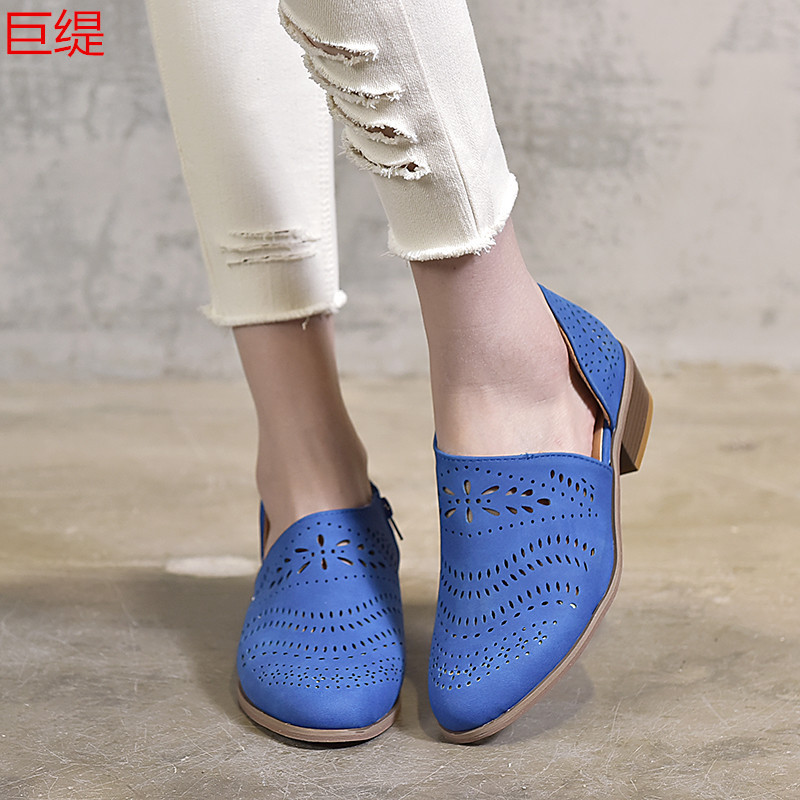 Juti spot sufficient wis Amazon independent station Europe and the United States foreign trade large size breathable women's sandals