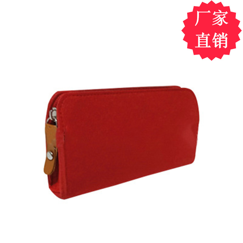 简约毛毡笔套笔袋文具笔袋批发单支毛毡钢笔保护套加印logo