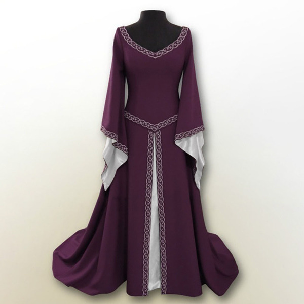 Retro long-sleeve with a round collar