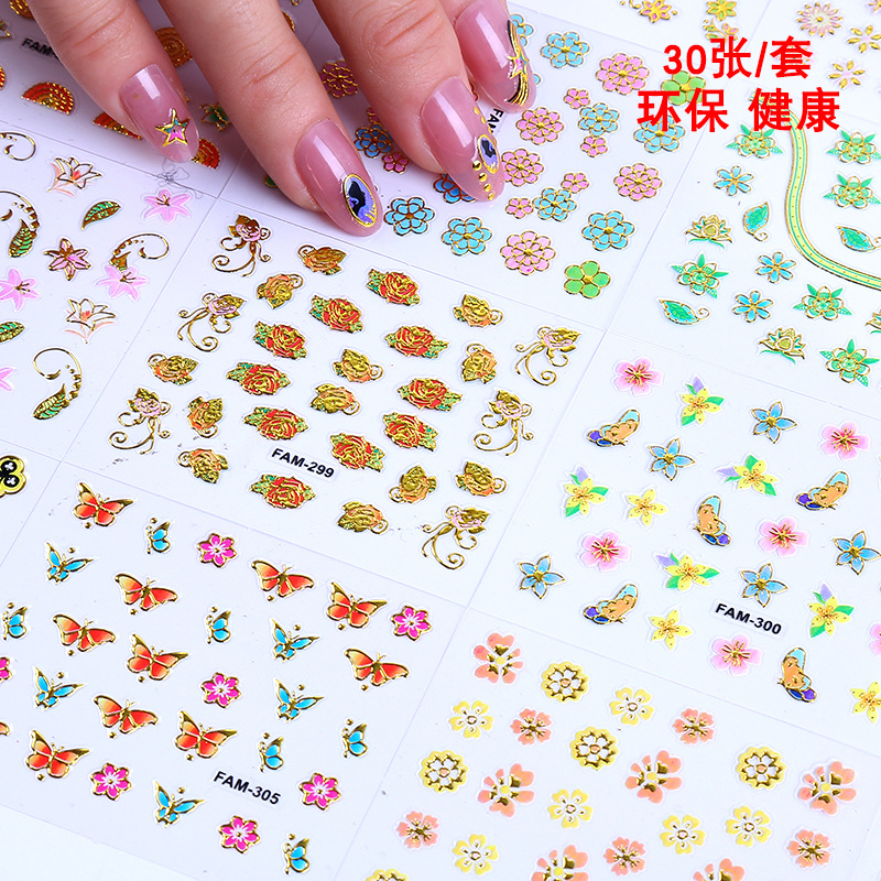 Children's nail stickers
