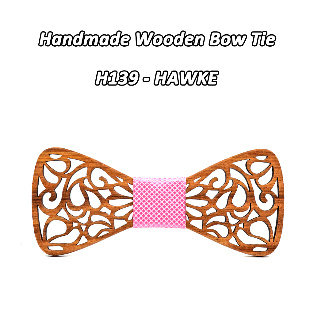 Corbata de madera de cebra hueca, hecha a mano, vintage, ecológica, popular en Europa y América, traje de madera para hombre, traje de madera maciza ecológico. image 15
