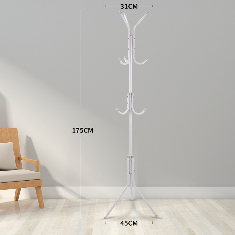 Perchero de pie multifuncional, organizador de dormitorio, estructura simple, fábrica al por mayor