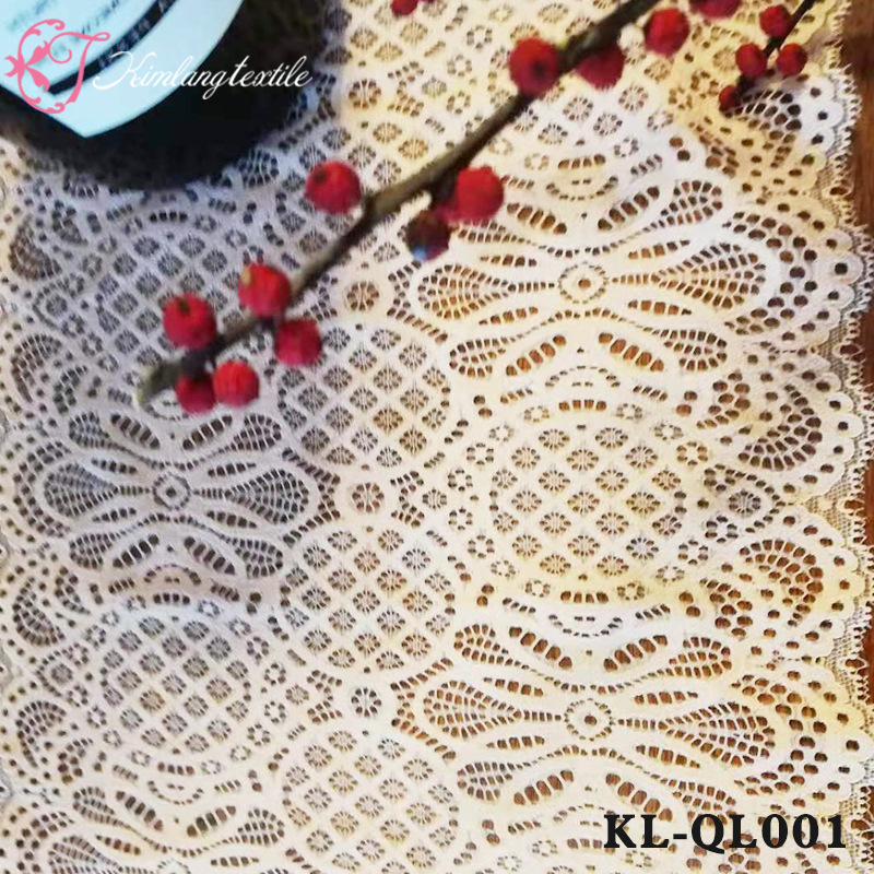 【特价清仓】现货批发黑色提花面料 全锦纶蕾丝无弹网布提花面料