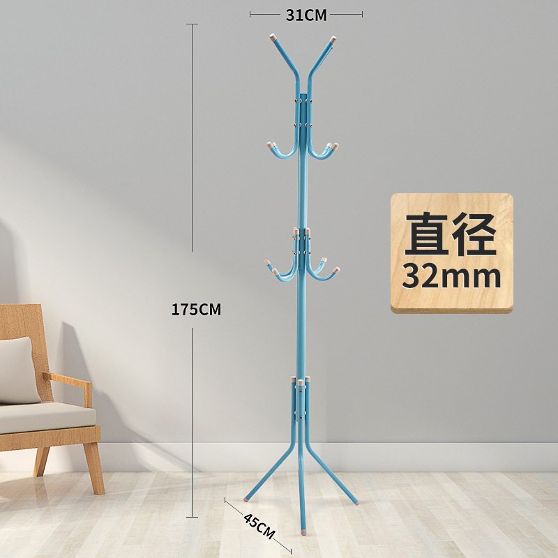 Perchero de pie multifuncional, organizador de dormitorio, estructura simple, fábrica al por mayor