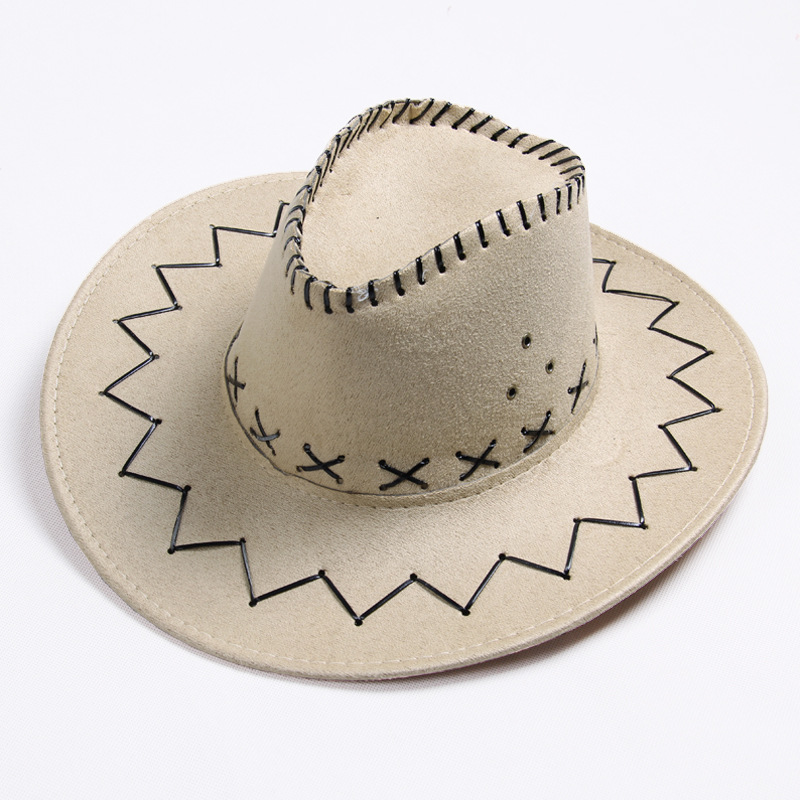 Children-Cowboy Hat Camel Gray
