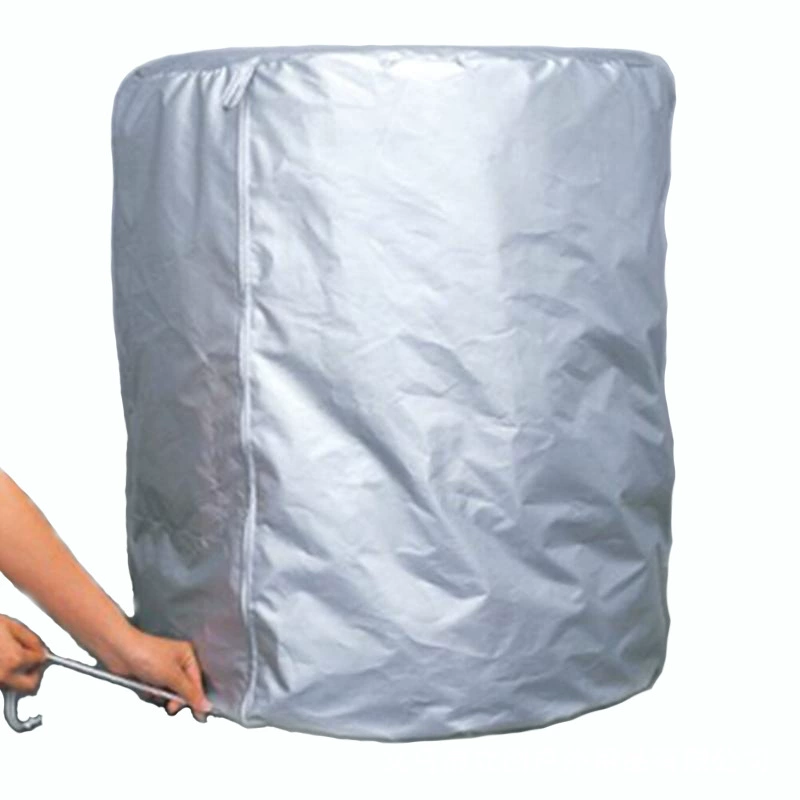 Amazon горячая Распродажа 210D Оксфорд ткань с покрытием серебряная ткань запасное колесо крышка автомобиля 4 шины пылезащитный Защитный защитный чехол для хранения