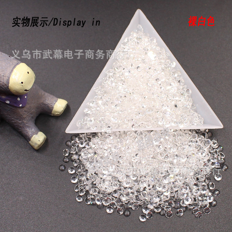 Diamantes de imitación grandes en forma de abanico SS4AB, diamantes sueltos transparentes, diamantes de fondo plano, circonitas iridiscentes, diamantes de imitación de cristal brillante para decoración de uñas